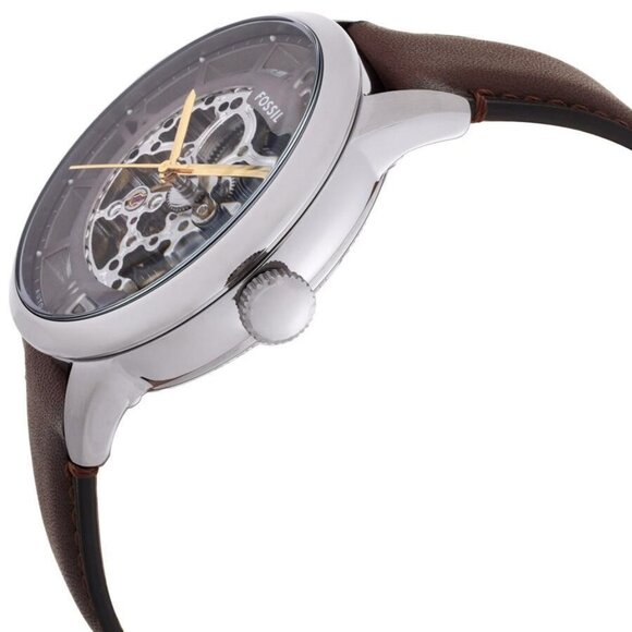 NWT Authentic Fossil Townsman Automatic Silver Dial Watch - Picture 2 of 3